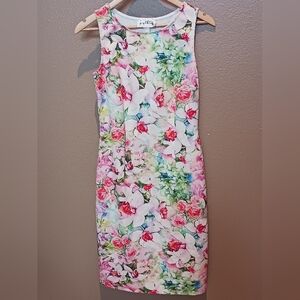 Joseph Ribkoff Floral Shift, Womens Size 6